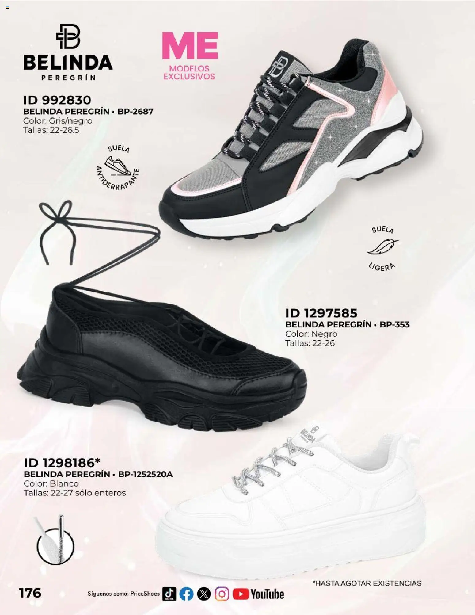 Nuevas ofertas de Price Shoes válidas en toda la República Mexicana desde el 09.05.2026. ¡Encuentra las mejores ofertas en Price Shoes catálogo Exclusivos! | Página: 176