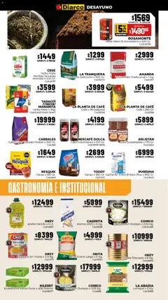Vista previa Diarco - Ofertas Interior válido desde el 13/07/2026 | Página: 4 | Productos: Aceite, Ananá, Leche, Planta