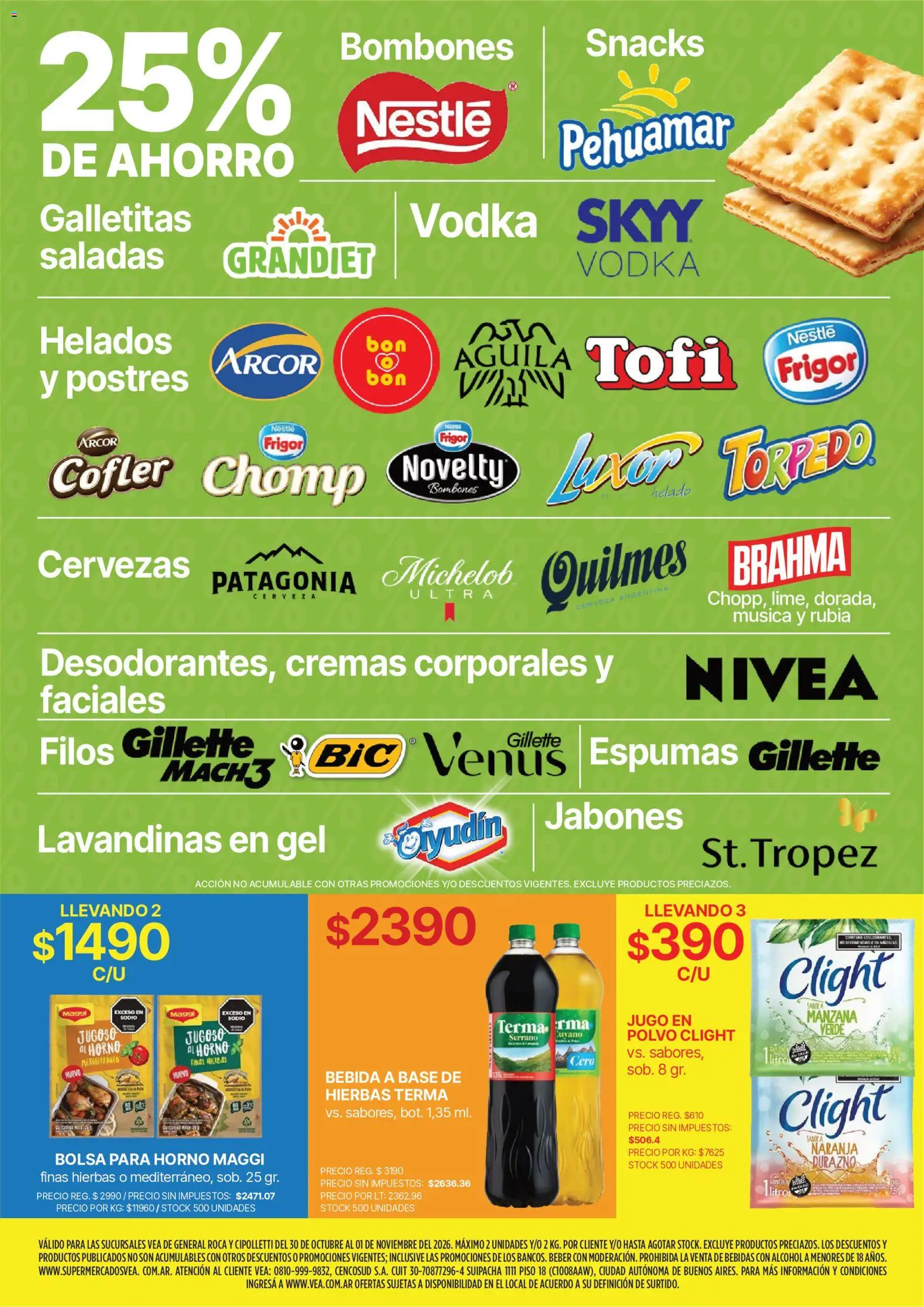 Vea - Fin de semana ahorro General Roca y Cipolletti │ válido desde el 30/10/2026 | Página: 4
