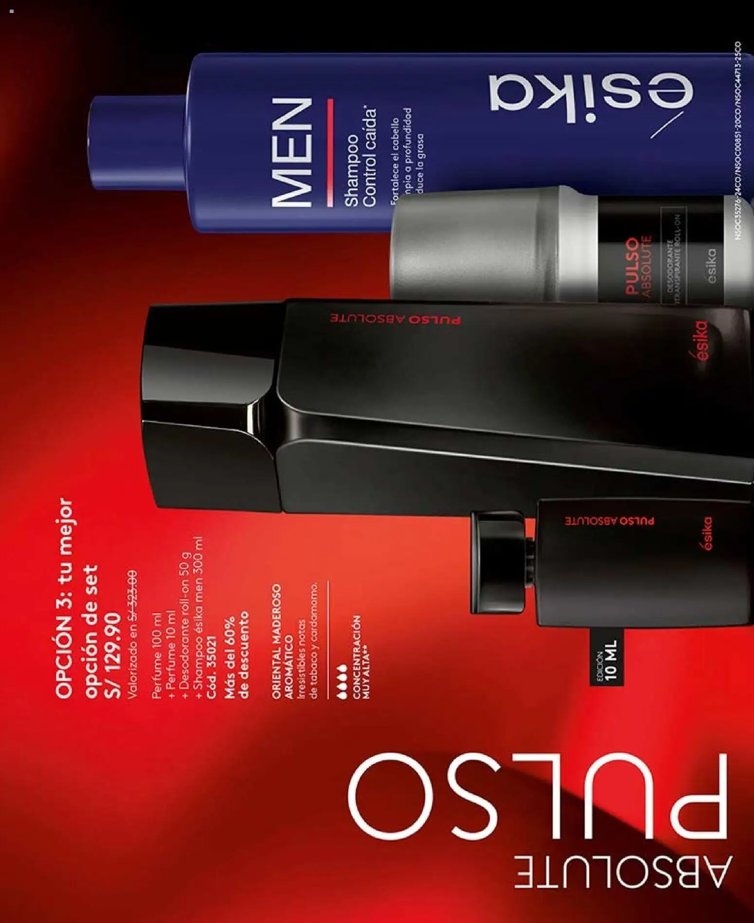 Catálogo Ésika válido desde 11/07/2026 | Página: 147 | Productos: Shampoo, Desodorante, Perfume
