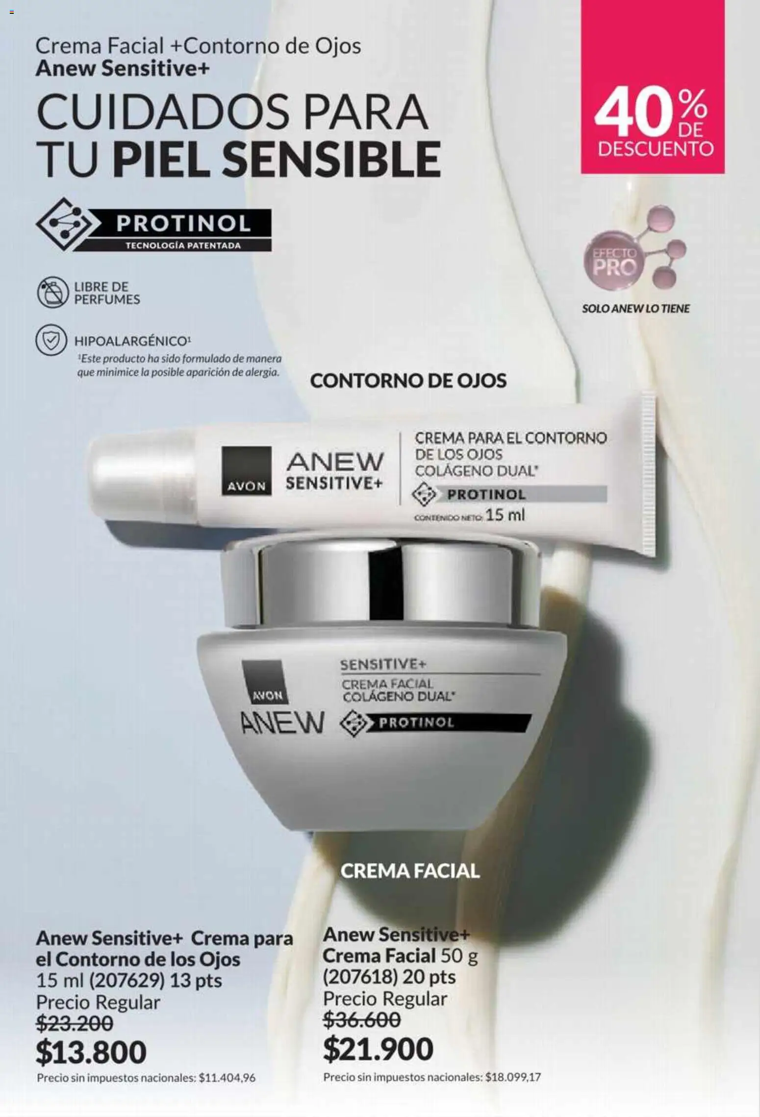Catálogo AVON Campaña 5/2026 │ válido desde el 01.05.2026 | Página: 122 | Productos: Contorno de ojos, Contorno, Crema