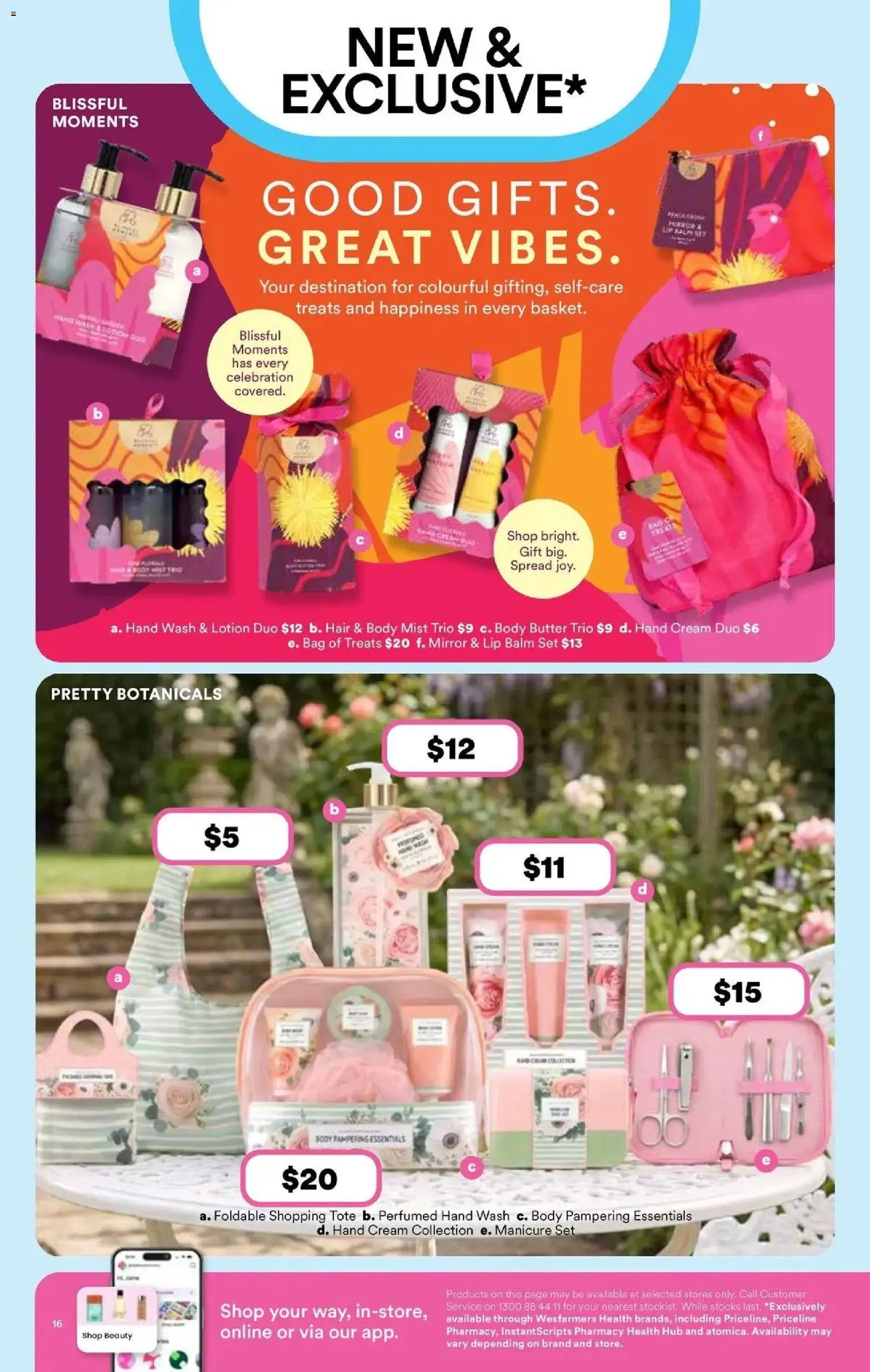 Priceline Pharmacy catalogue Bentleigh East - 10/09/2026 > weekly / monthly specials | Page: 16 | Products: Mirror, Butter, Lip balm, Hand wash