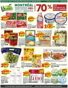 Preview of Btrust Supermarket weekly flyer / circulaire from shop Btrust Supermarket valid from Jul 30, 2026