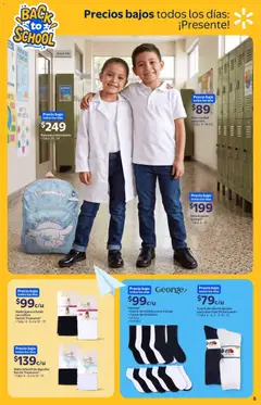 Vista previa de Walmart folleto Back to School, nuevo folleto de la tienda, válido en México a partir del 13/08/2026 | Página: 8 | Productos: Algodón, Malla, Bata
