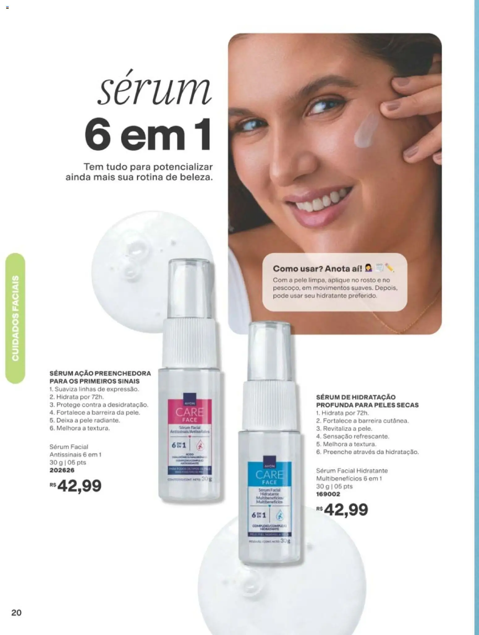 Avon Folheto - válido de 19/07/2026 | Página: 20 | Produtos: Sérum