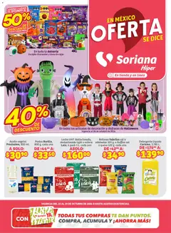 Vista previa de Soriana folleto, nuevo folleto de la tienda, válido en México a partir del 23/10/2026