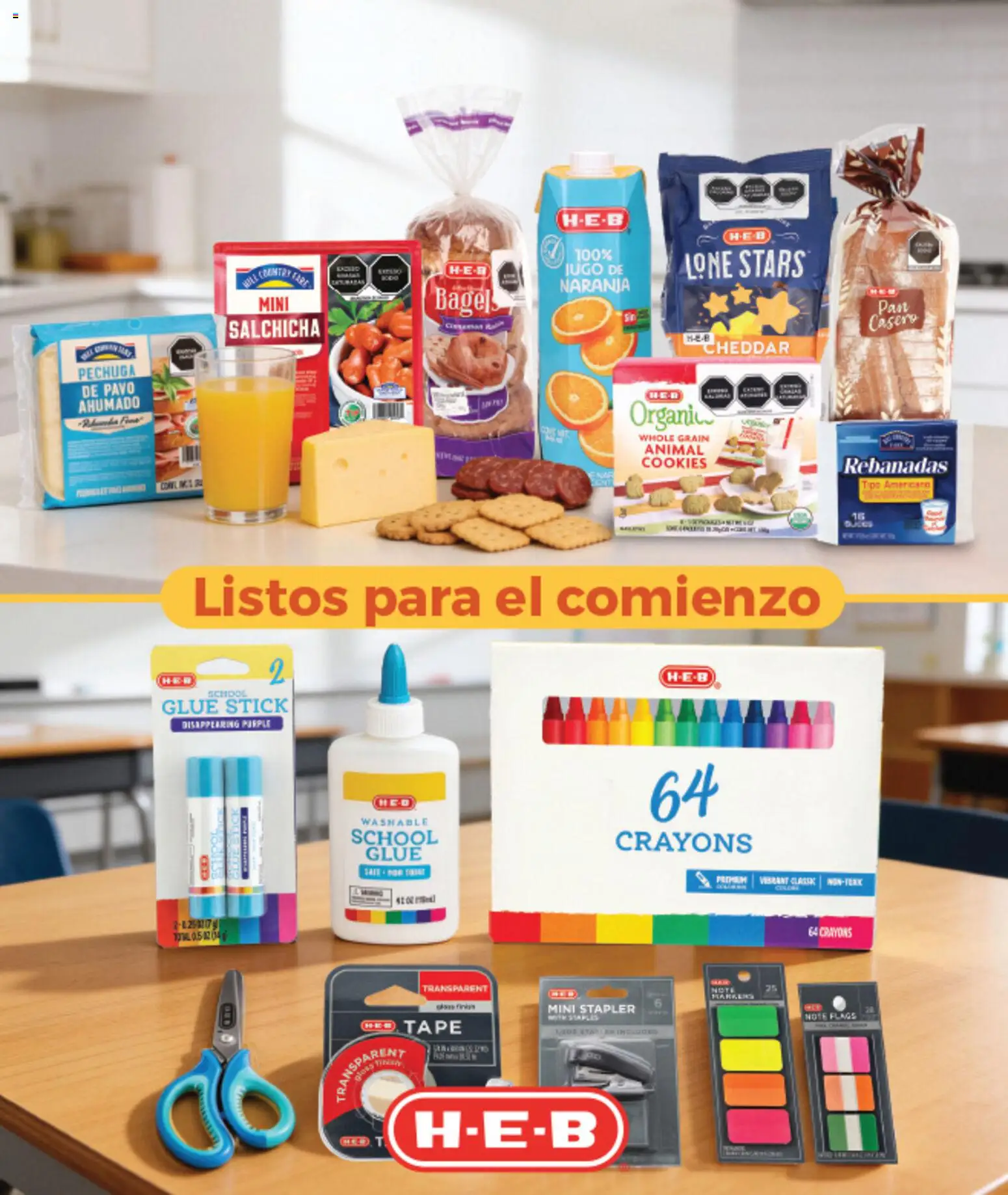 Nuevas ofertas de H-E-B válidas en toda la República Mexicana desde el 01/07/2026. ¡Encuentra las mejores ofertas en H-E-B folleto Celebra! | Página: 7 | Productos: Salchicha, Jugo