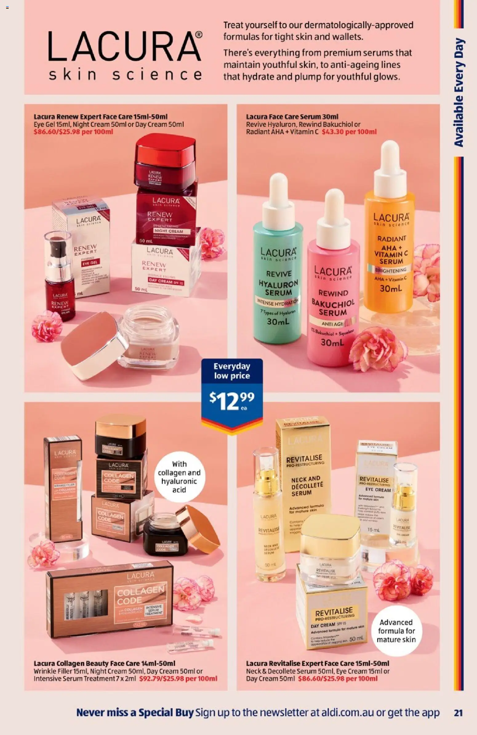 Aldi catalogue - valid from 03.06.2026 | Page: 21 | Products: Cream, Night cream, Treatment, Vitamin