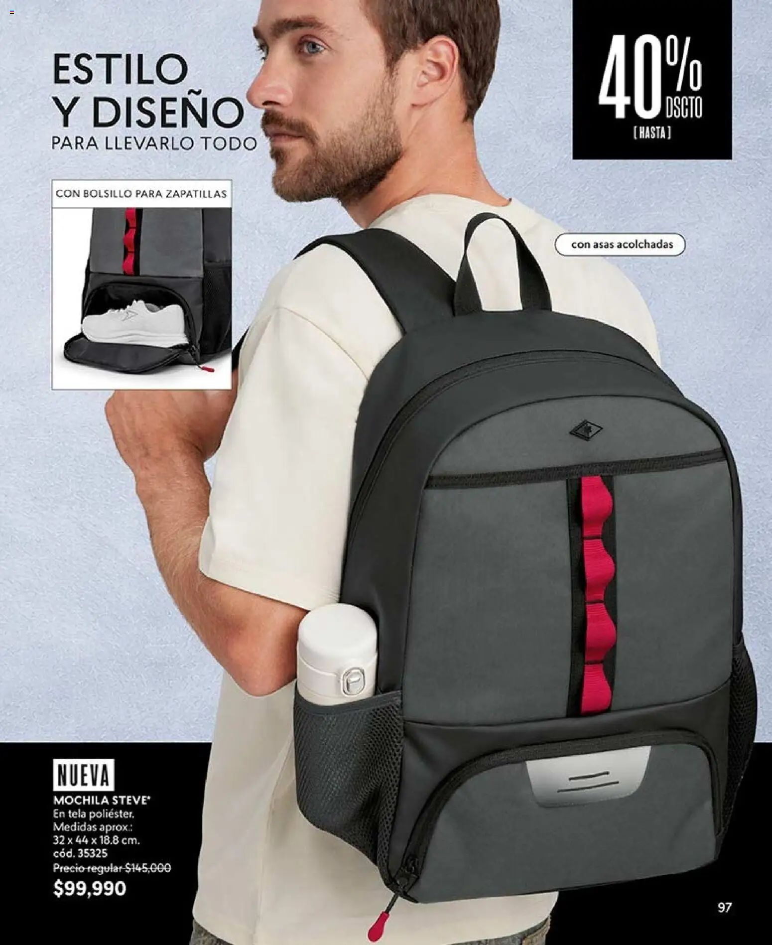 CyZone revista - valida desde el 17/08/2026 | Página: 97 | Productos: Zapatillas, Mochila