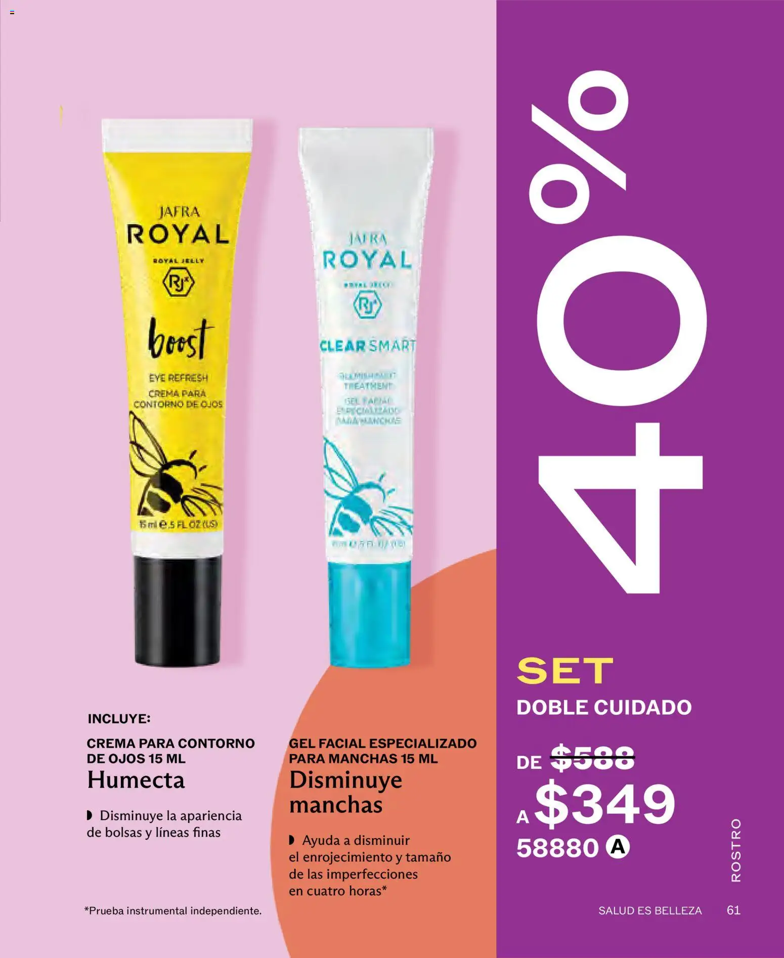 Nuevas ofertas de JAFRA válidas en toda la República Mexicana desde el 01/07/2026. ¡Encuentra las mejores ofertas en JAFRA catálogo! | Página: 61