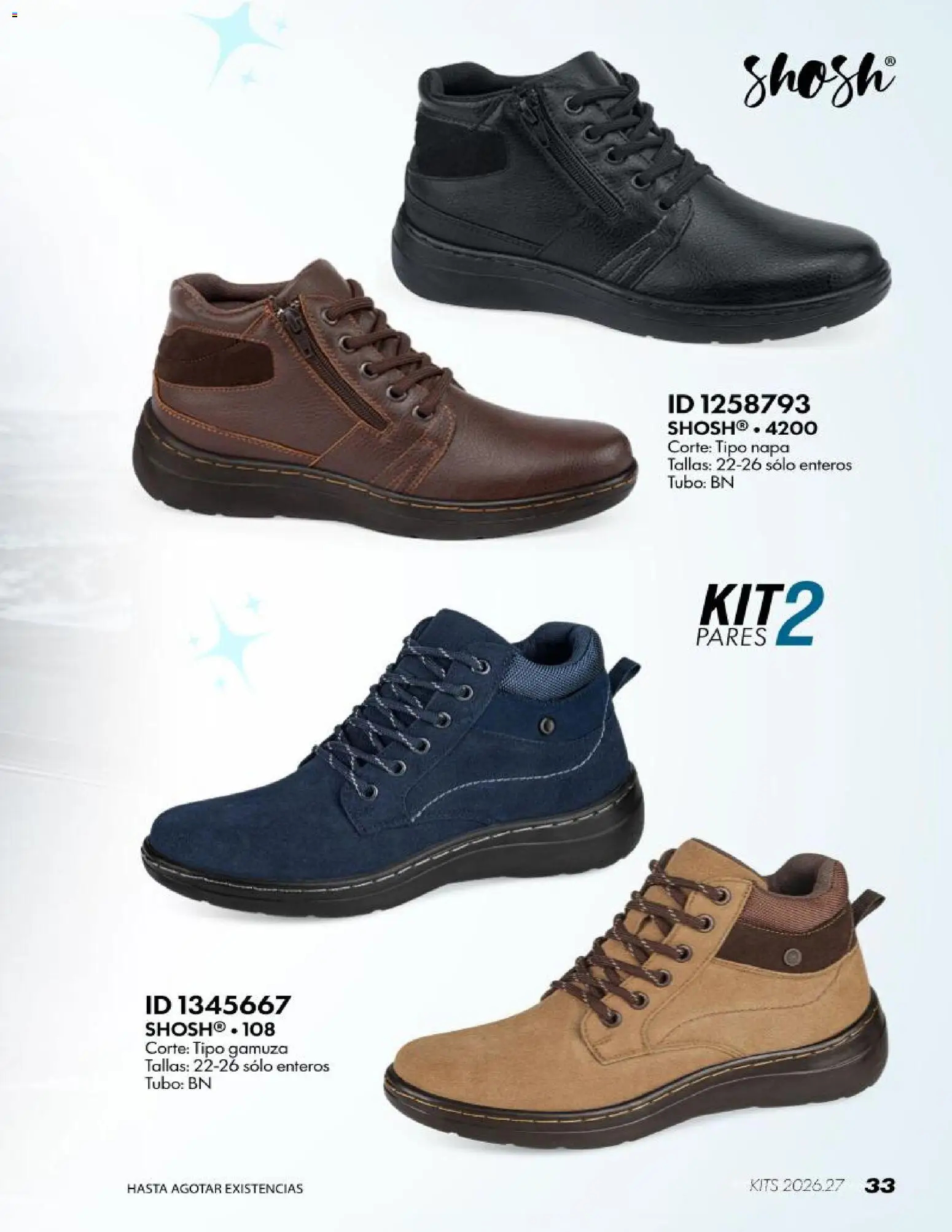 Nuevas ofertas de Price Shoes válidas en toda la República Mexicana desde el 20/10/2026. ¡Encuentra las mejores ofertas en Price Shoes catálogo Kit´s! | Página: 33