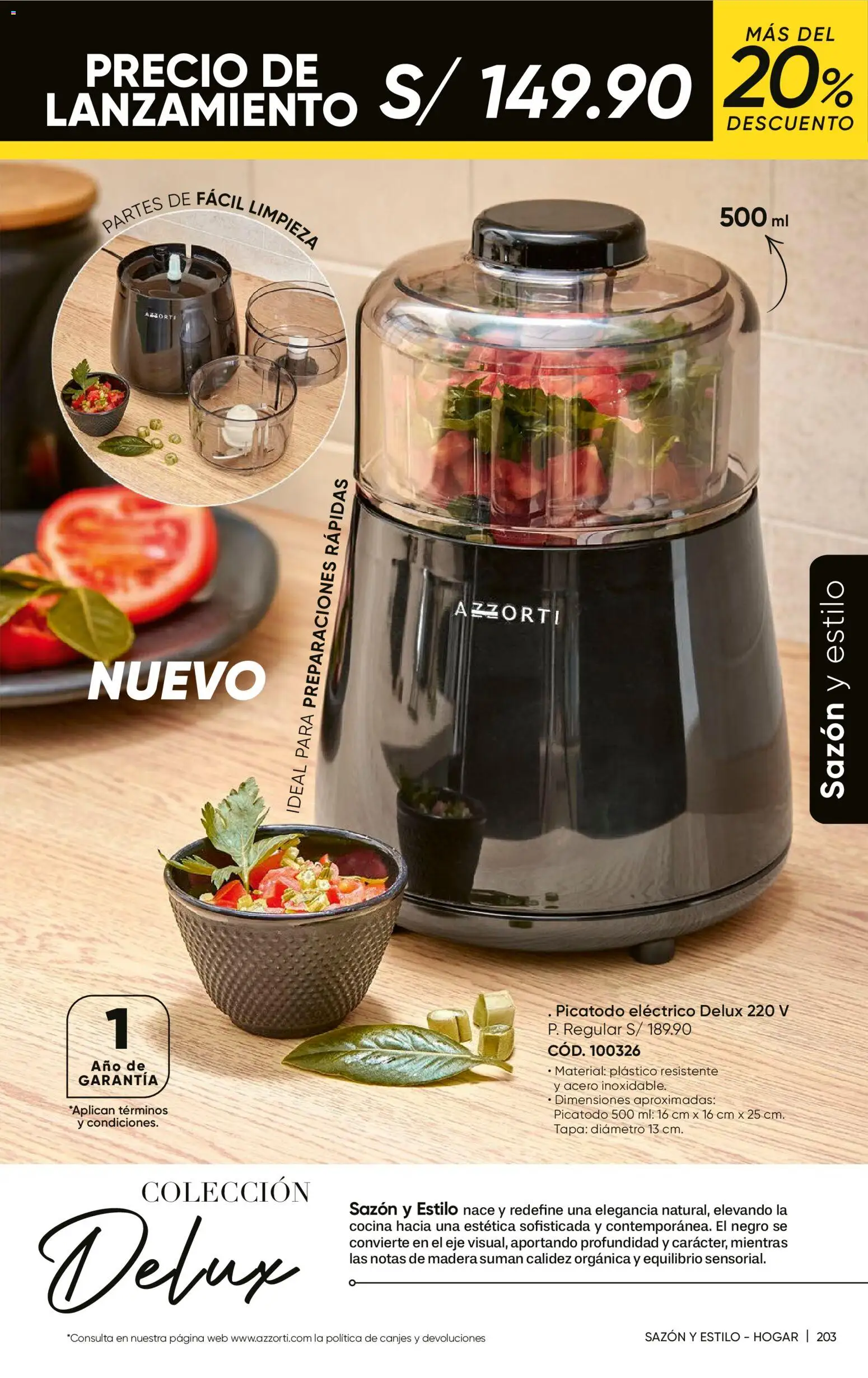 Catálogo Azzorti válido desde 18.05.2026 | Página: 205 | Productos: Cocina