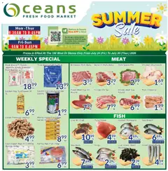 Preview of Oceans weekly flyer - Brampton from shop Oceans valid from Jul 24, 2026