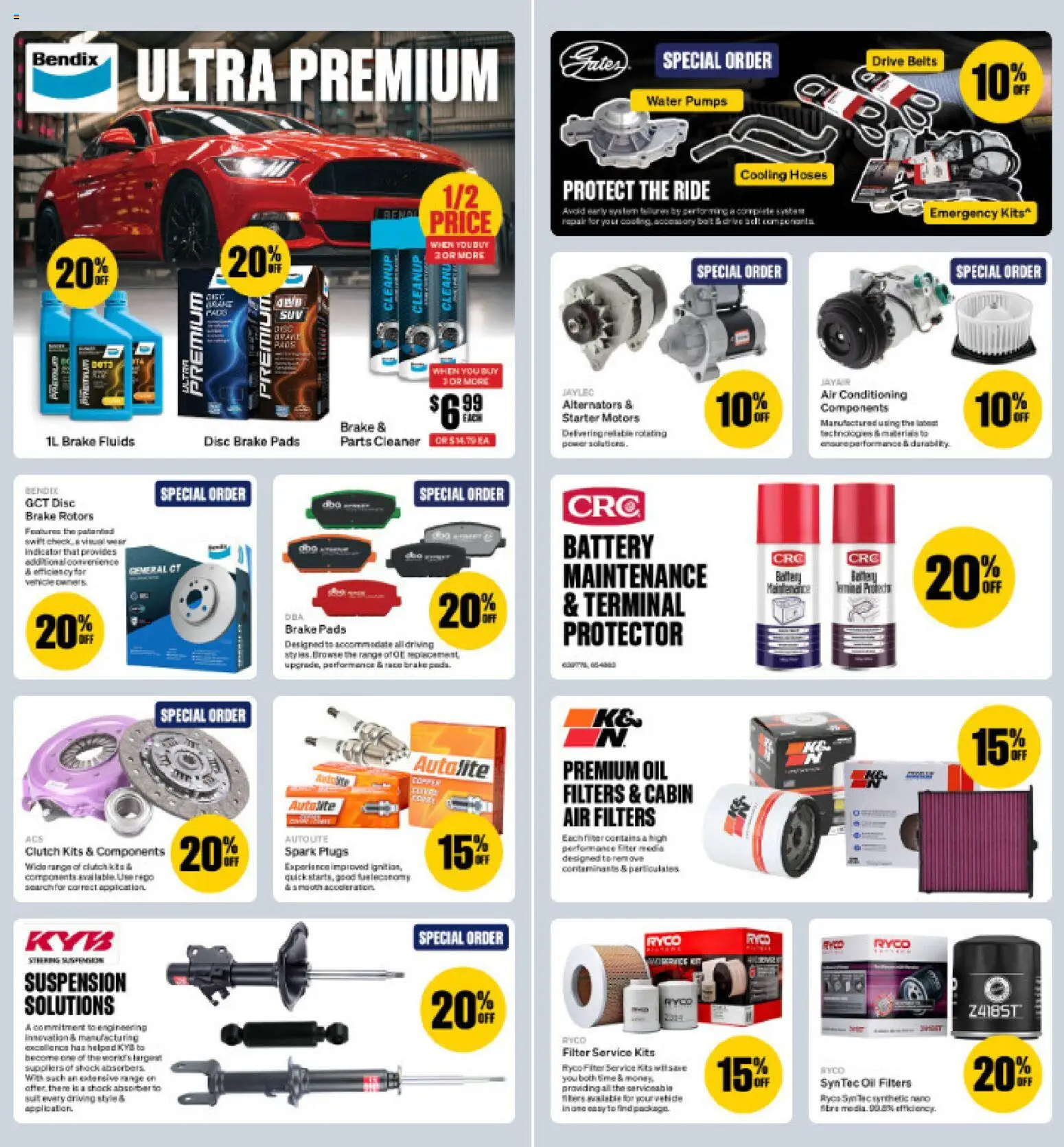 Supercheap Auto catalogue - valid from 08.05.2026 | Page: 6 | Products: Battery, Kits, Cleaner, Water