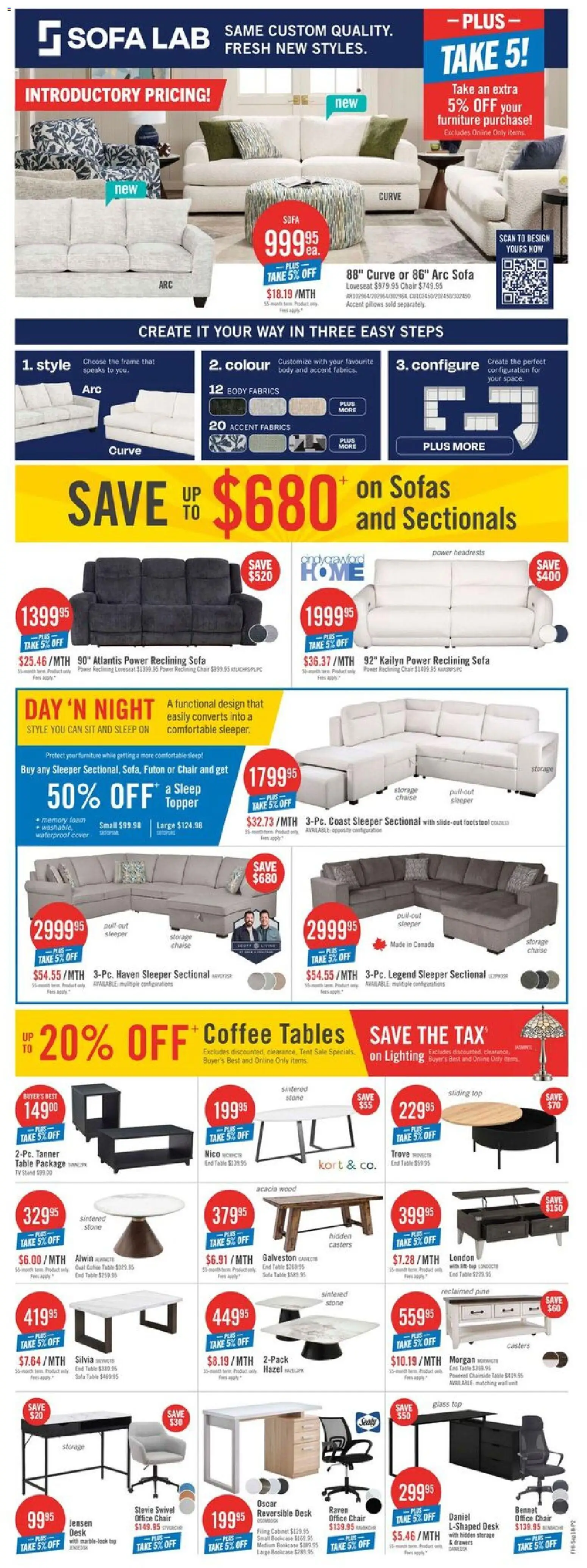 The Brick flyer valid from Sep 18, 2026 | Page: 3