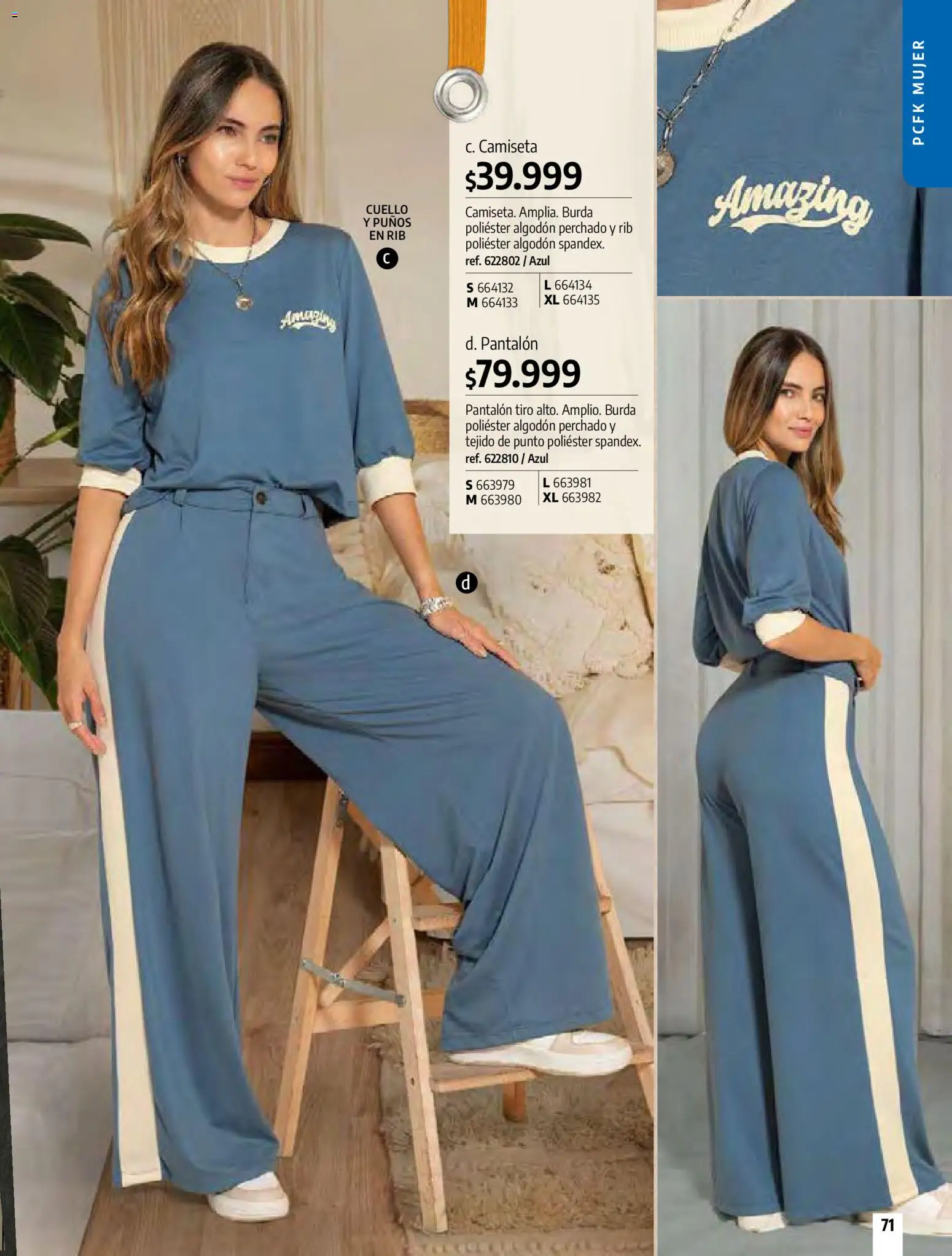 Pacifika revista - valida desde el 01.03.2026 | Página: 73 | Productos: Algodón, Camiseta, Cuello