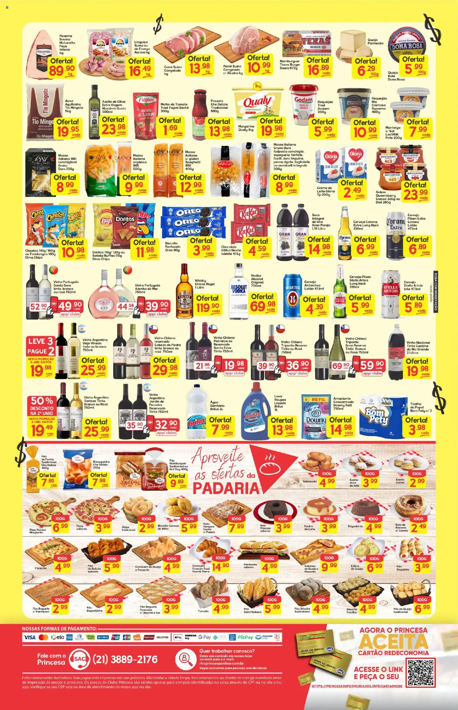 Princesa Folheto - válido de 13/08/2026 | Página: 2 | Produtos: Tomate, Cerveja, Batata, Azeite