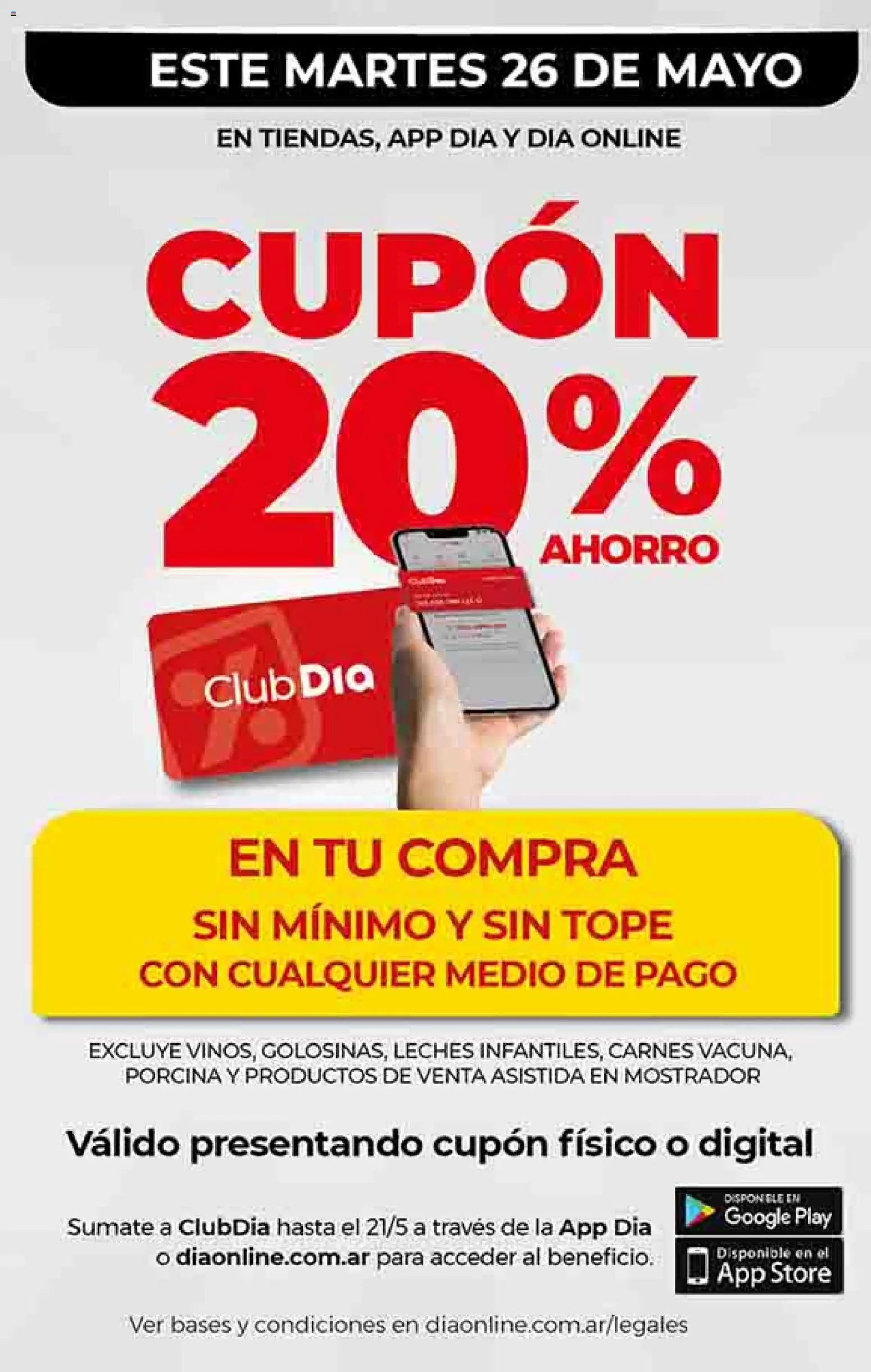 Supermercado DIA Ofertas │ válido desde el 20.05.2026 | Página: 26