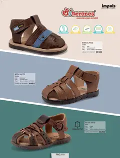 Vista previa de Impuls catálogo Niño, nuevo folleto de la tienda, válido en México a partir del 01/07/2026 | Página: 121 | Productos: Zapatos, Café, Flexible