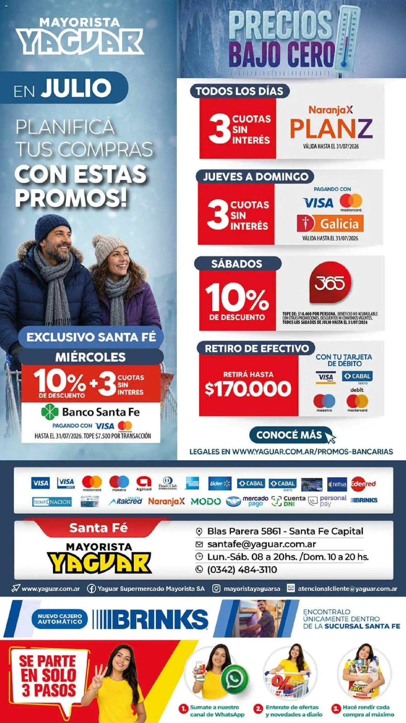 Yaguar - Oferta Semanal Santa Fé │ válido desde el 20/07/2026 | Página: 19