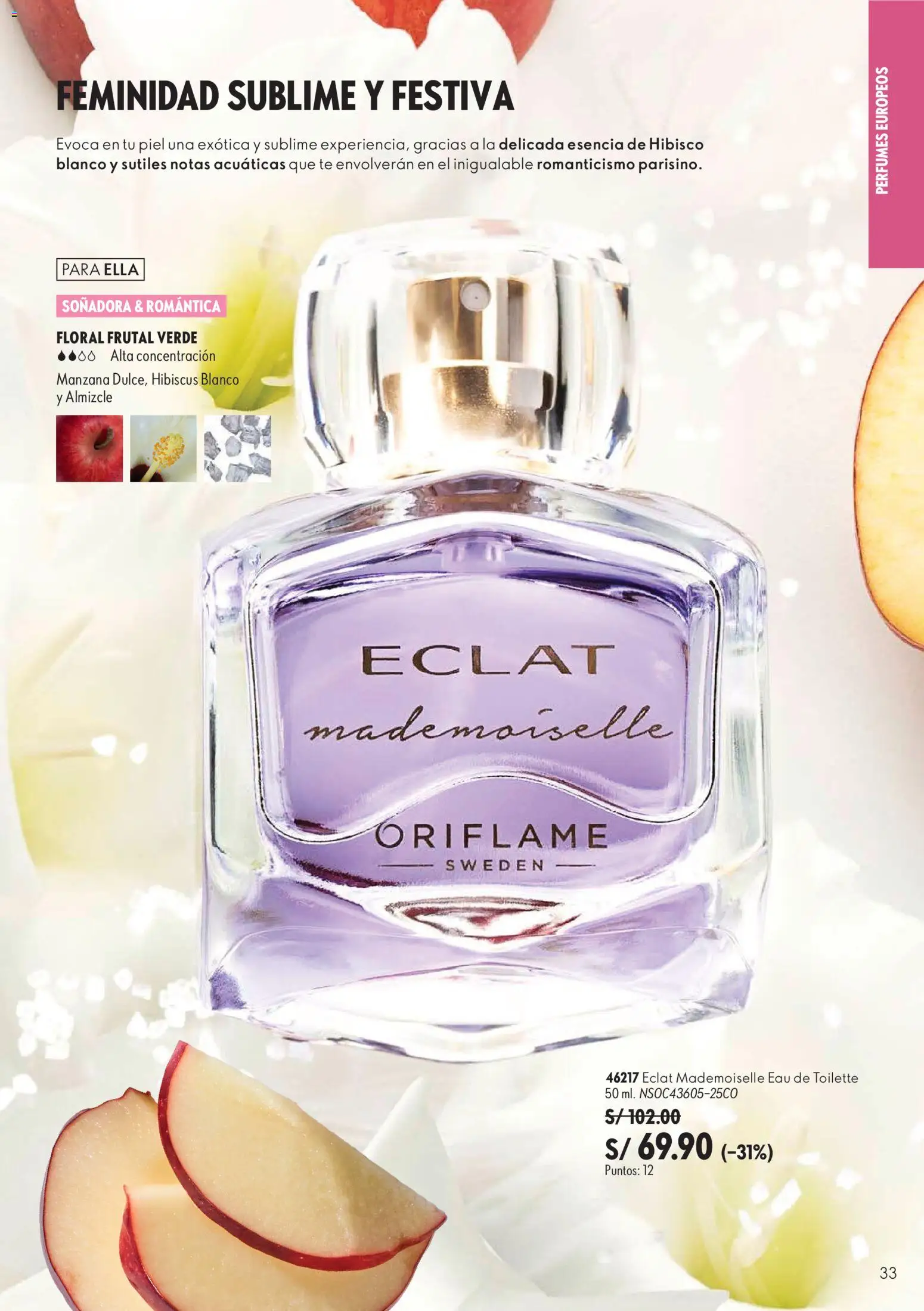 Catálogo Oriflame válido desde 11/07/2026 | Página: 33 | Productos: Té, EAU de Toilette