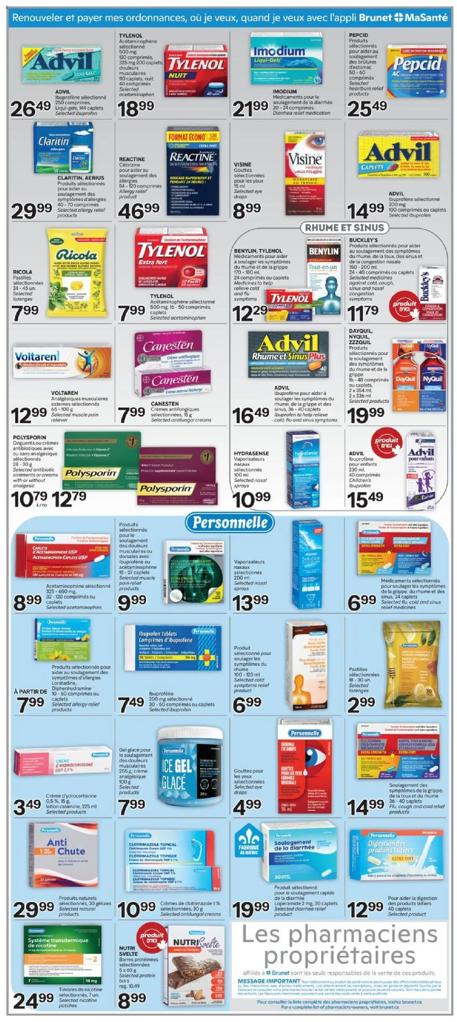 Brunet flyer valid from Sep 3, 2026 | Page: 3 | Products: Protein