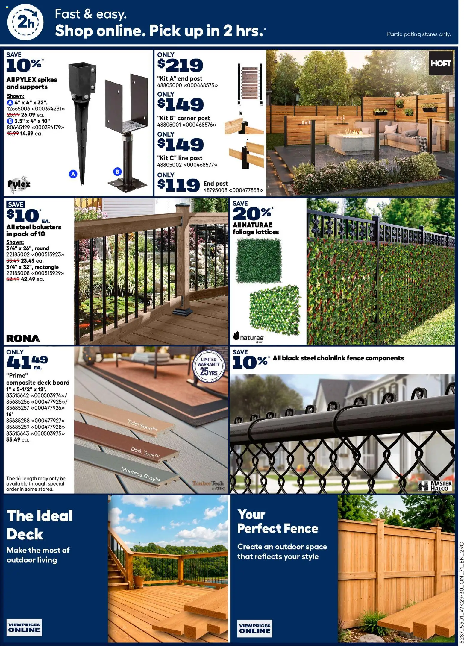 Rona flyer valid from Aug 13, 2026 | Page: 11