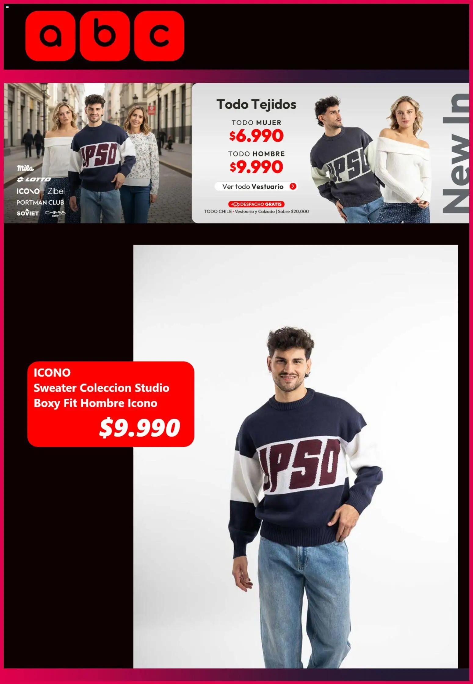 ABC Ofertas │ válido desde el 24.08.2026 | Página: 7 | Productos: Sweater, Sobre