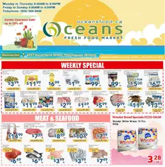 Preview of Oceans weekly flyer - Mississauga from shop Oceans valid from Jul 24, 2026