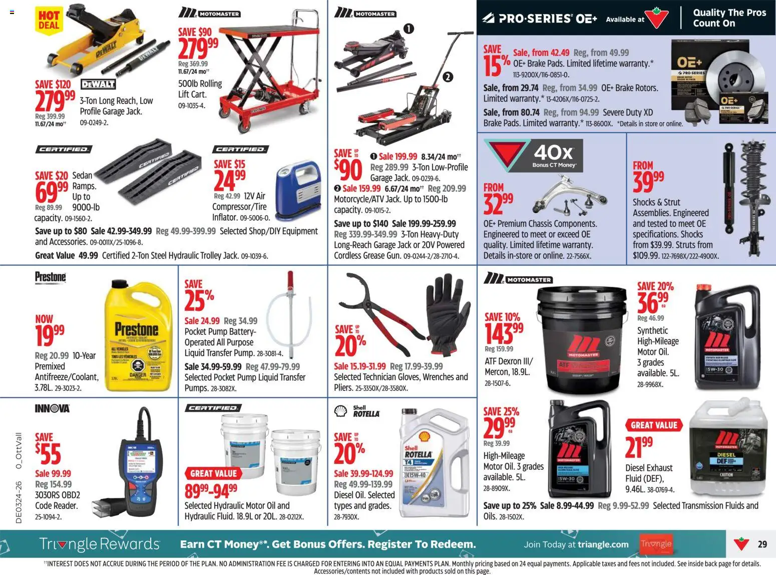 Canadian Tire flyer valid from 11.06.2026 | Page: 29 | Products: Battery, Oil