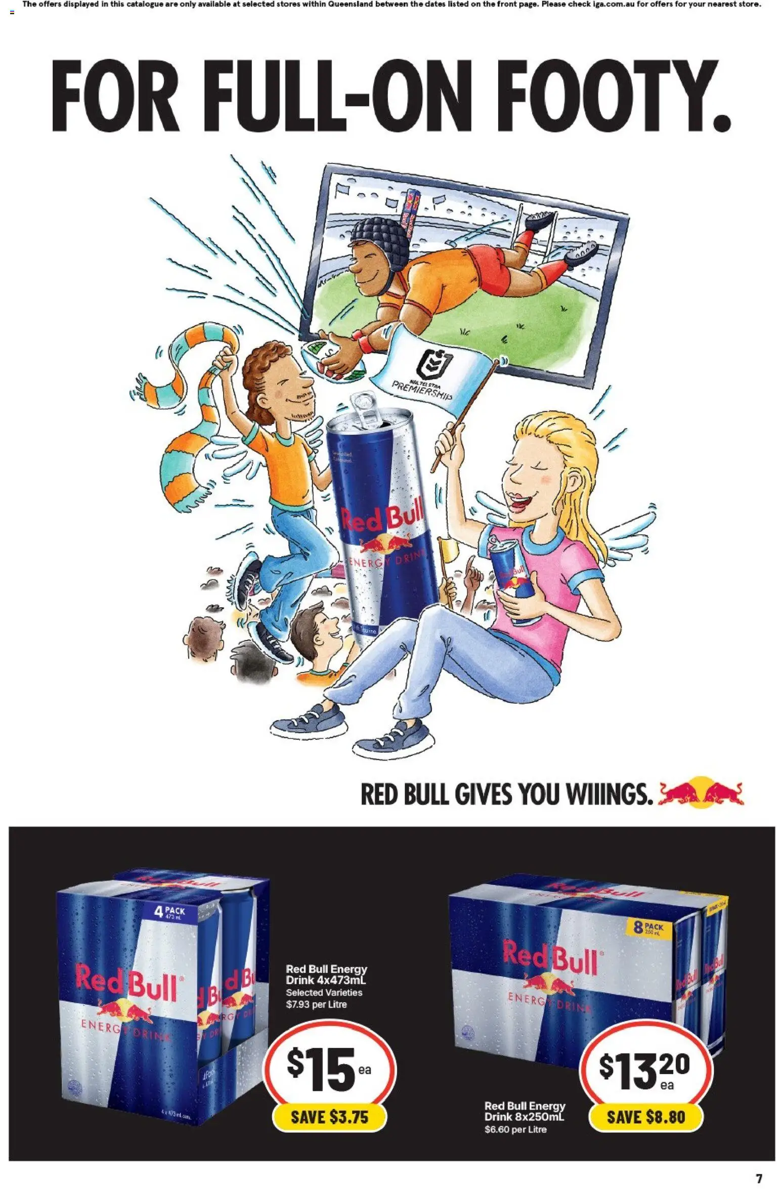 IGA catalogue - valid from 30/09/2026 | Page: 16 | Products: Energy drink, Red Bull
