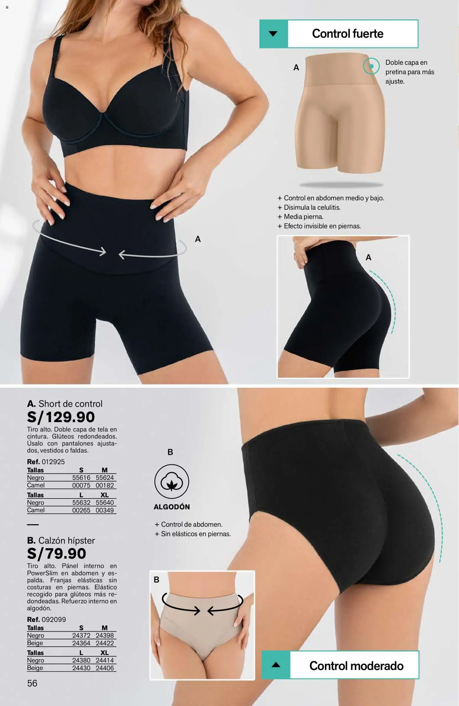 Catálogo Leonisa válido desde 24/08/2026 | Página: 56 | Productos: Pantalones, Algodón