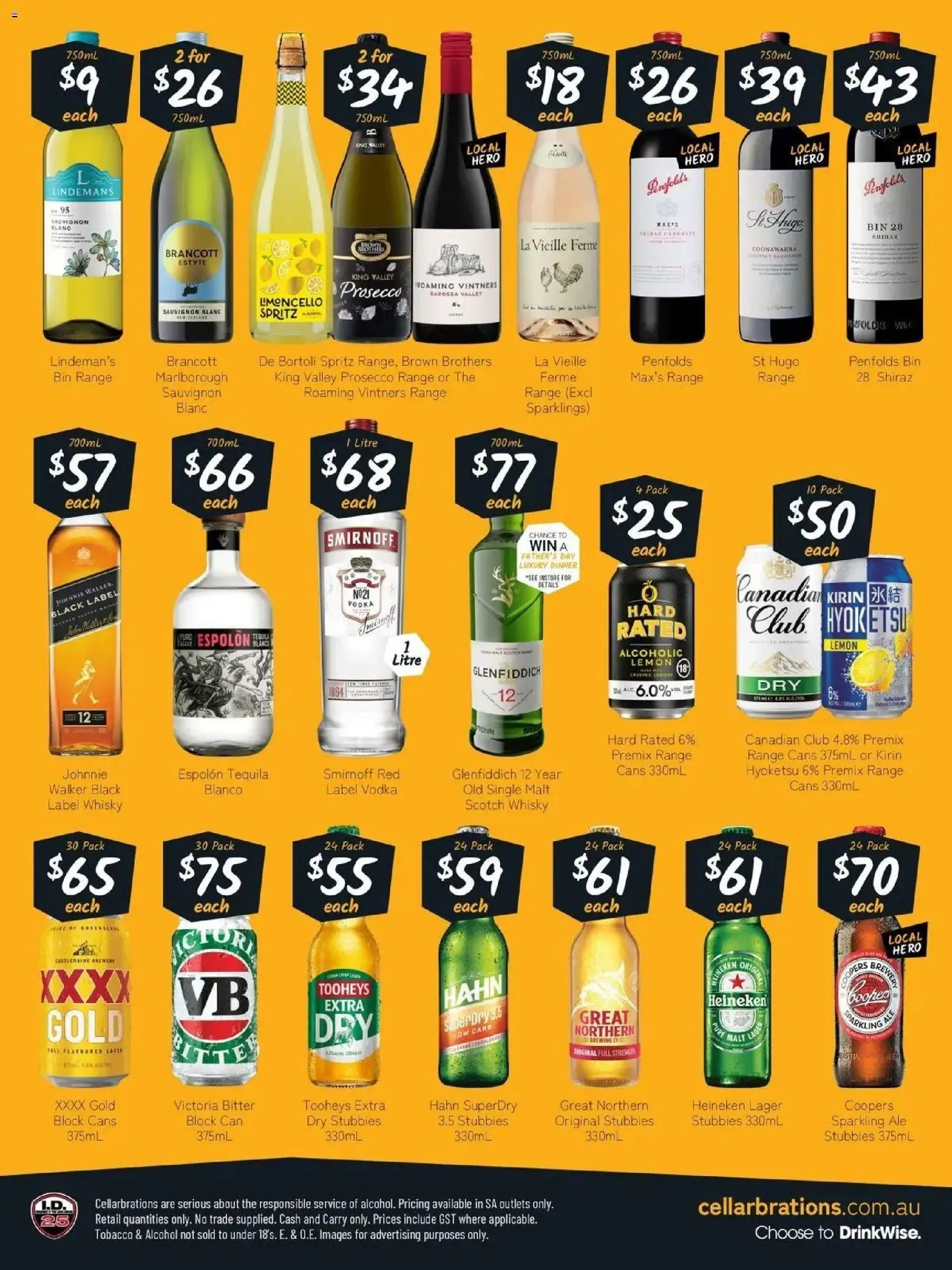 Cellarbrations catalogue - valid from 24/08/2026 | Page: 2 | Products: Alcohol, Tequila, Prosecco, Scotch