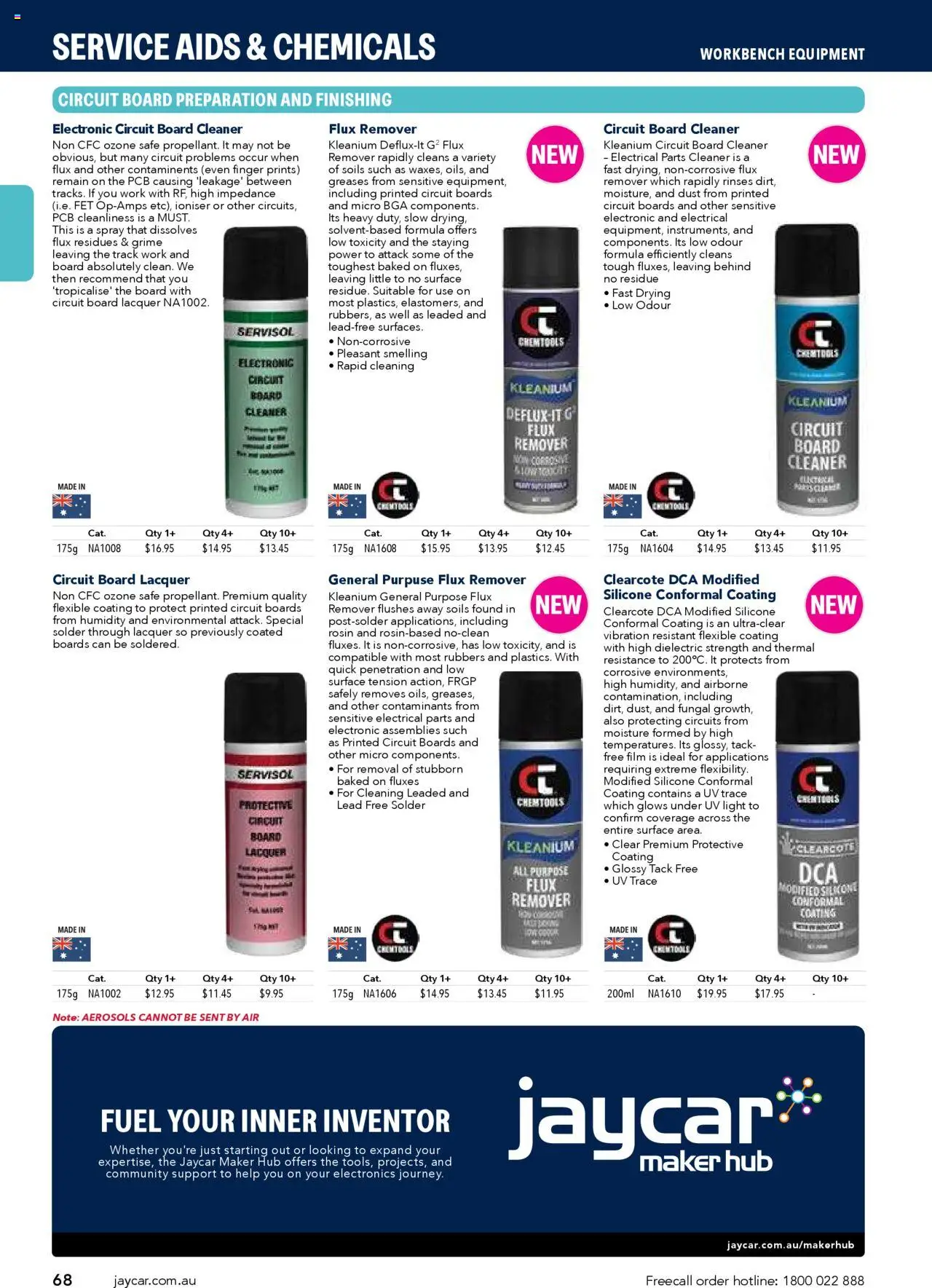 Jaycar catalogue - valid from 09/07/2025 | Page: 68 | Products: Light, Cleaner, Safe