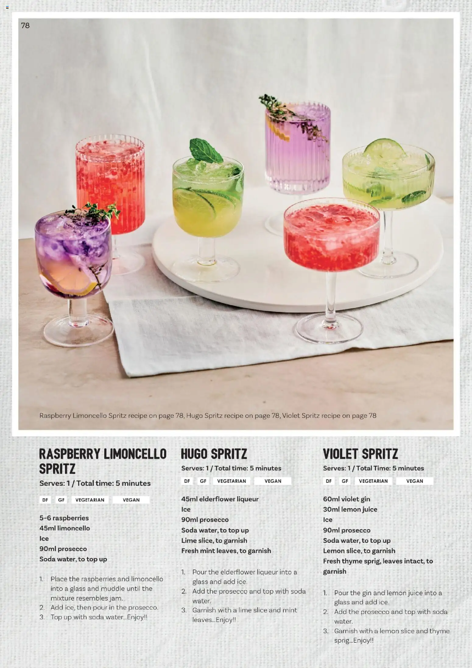 Supabarn catalogue - valid from 27/11/2025 | Page: 78 | Products: Gin, Prosecco, Water, Lemon juice