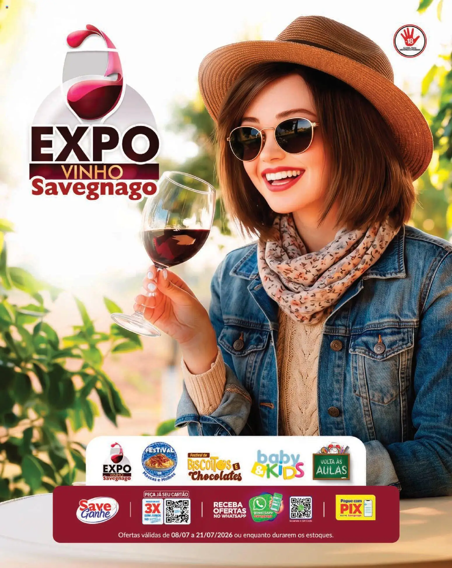 Savegnago ofertas Vinho de 08/07/2026 catalogue cover