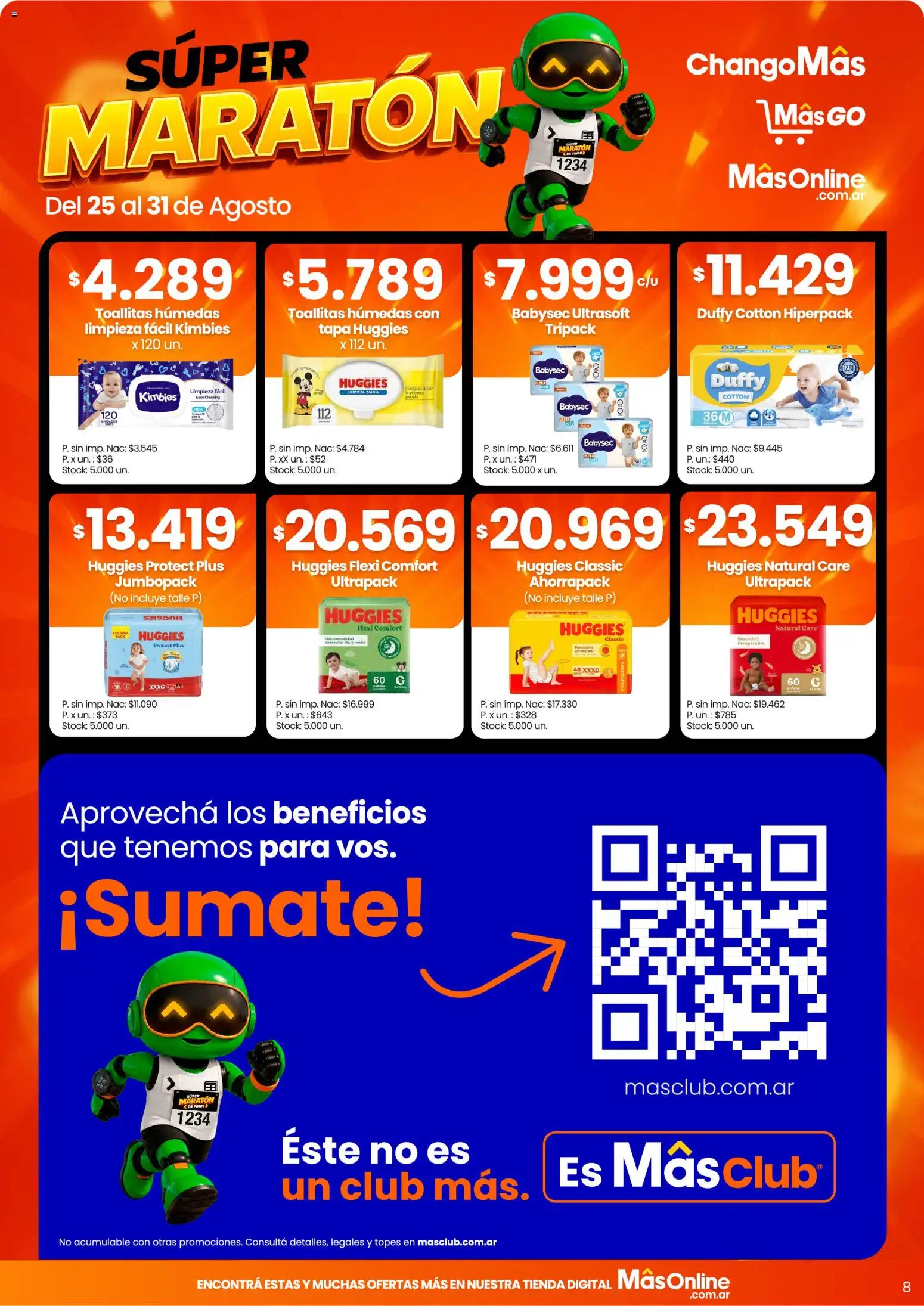Changomas ofertas │ válido desde el 25/08/2026 | Página: 8