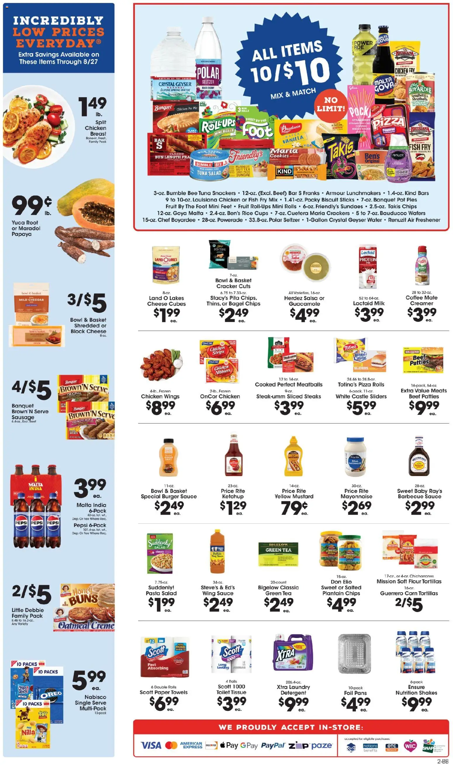 Price Rite Weekly Ad - valid from 08/14/2026 | Page: 2 | Products: Basket, Butter, Bow, Sauce