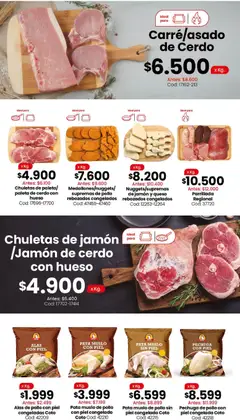 Vista previa Coto ofertas válido desde el 06/07/2026 | Página: 2 | Productos: Pollo, Paleta, Queso, Cerdo