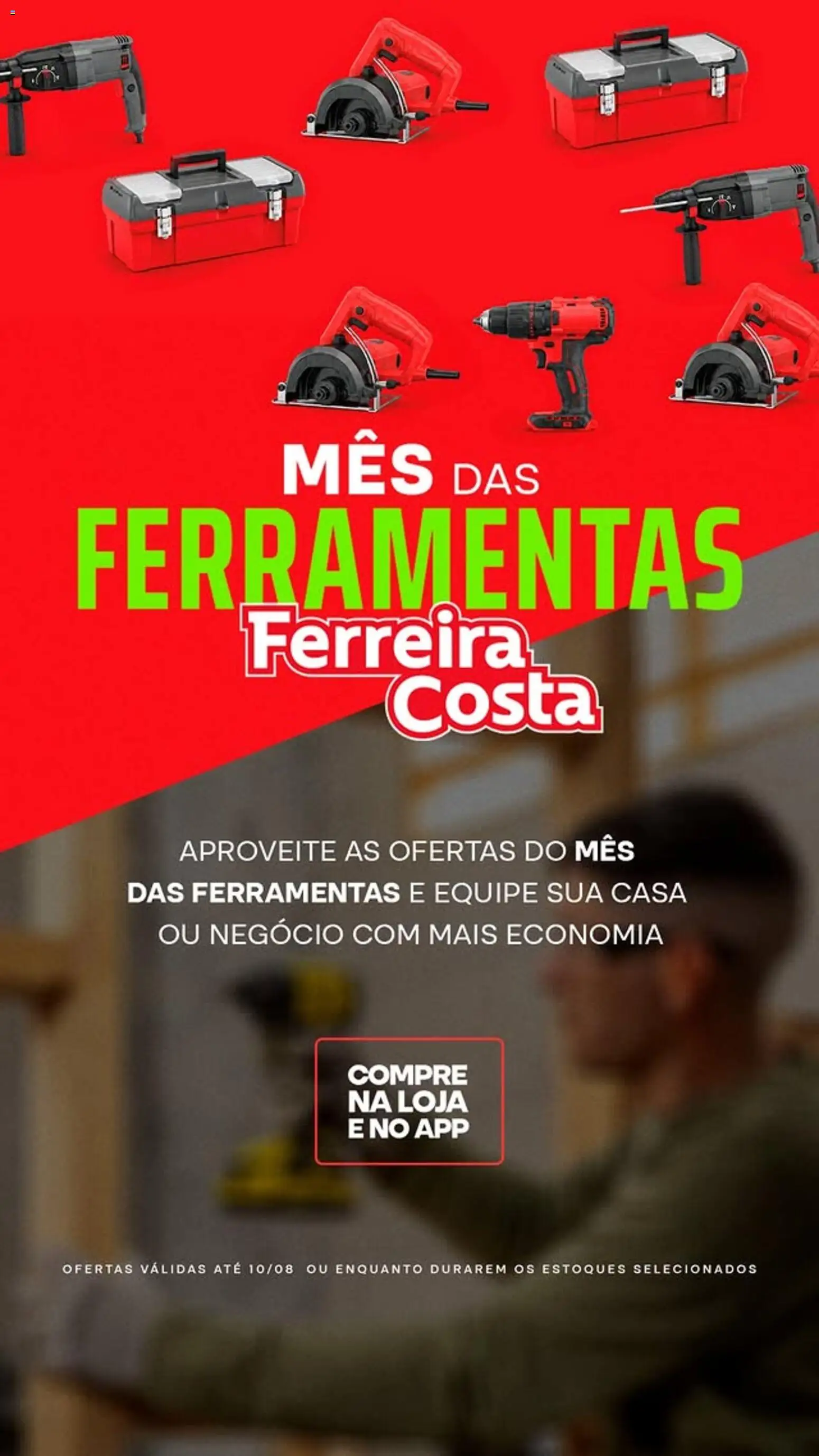 Ferreira Costa Folheto - válido de 22/07/2026 | Página: 5 | Produtos: Ferramentas
