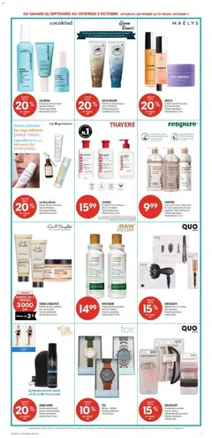 Preview of Pharmaprix weekly flyer / circulaire from shop Pharmaprix valid from Sep 26, 2026 | Page: 13