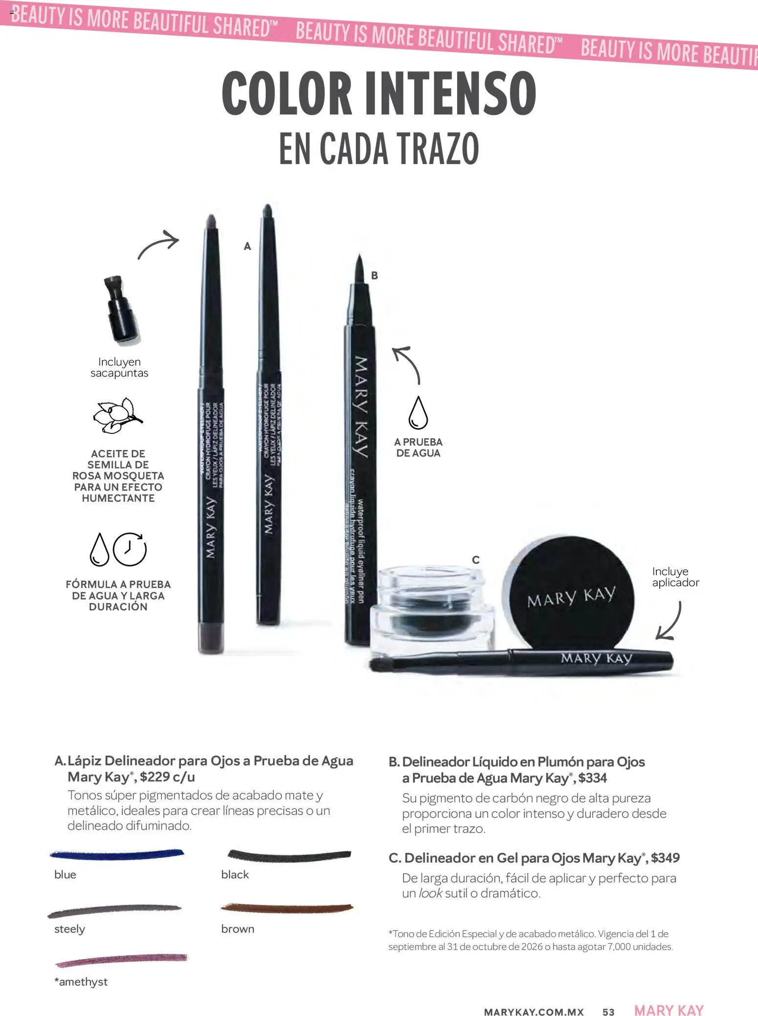 Nuevas ofertas de Mary Kay válidas en toda la República Mexicana desde el 05/10/2026. ¡Encuentra las mejores ofertas en Mary Kay catálogo Octubre 2026! | Página: 53