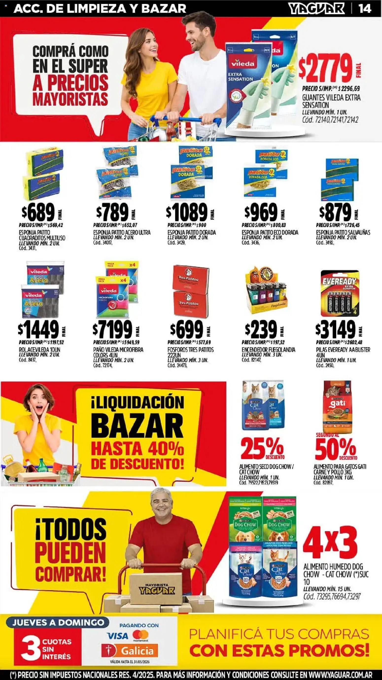 Yaguar - Oferta Semanal Santa Fé │ válido desde el 04.05.2026 | Página: 14