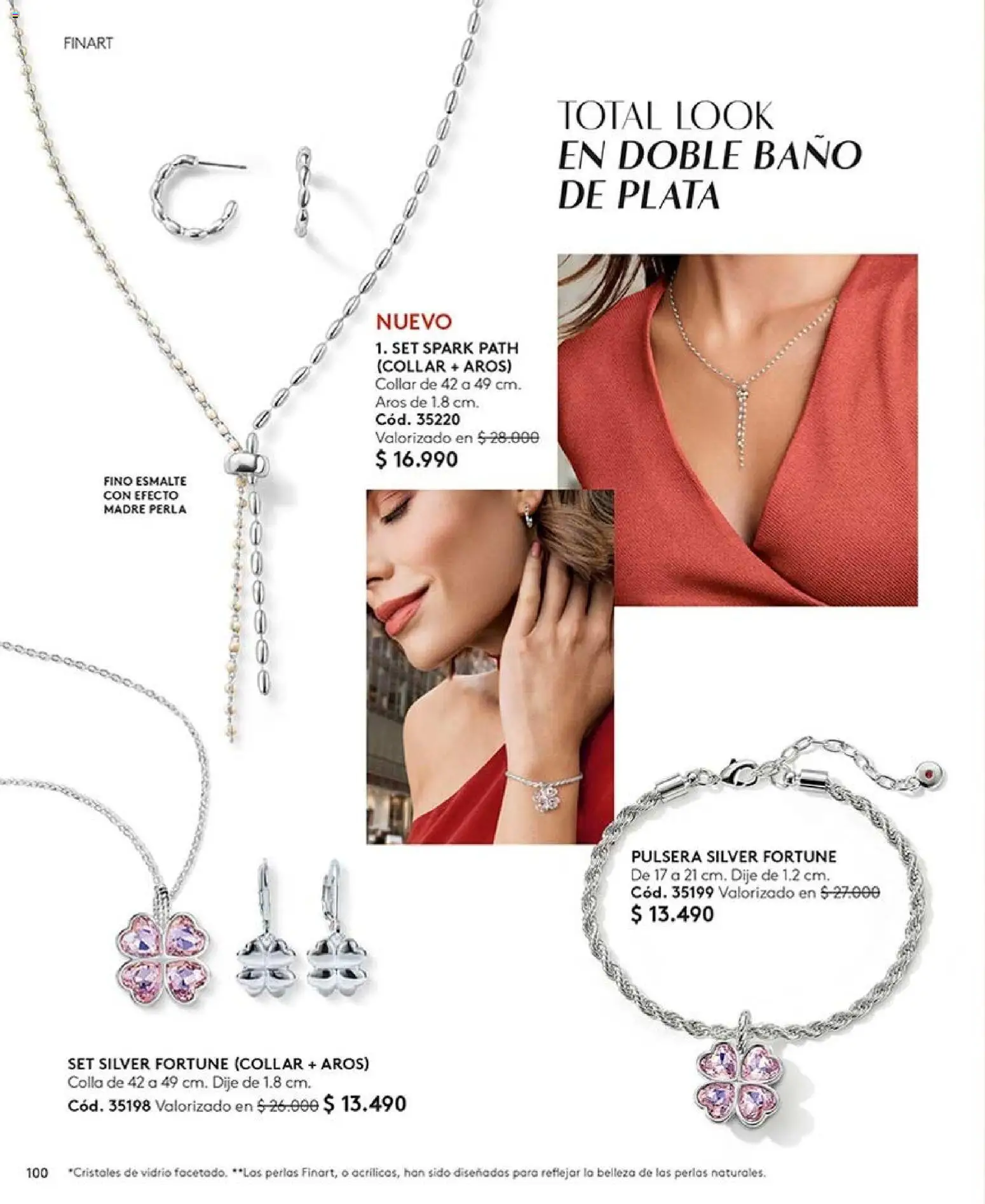 Catálogo Ésika Campaña 13 │ válido desde el 25.07.2026 | Página: 100 | Productos: Baño, Pulsera, Collar, Dije