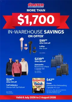 Preview of Costco catalogue - valid from 06/07/2026