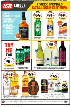 Preview of IGA Extra Specials VIC - valid from 27/07/2026 | Page: 10 | Products: Rum, Lemon, Scotch, Lime
