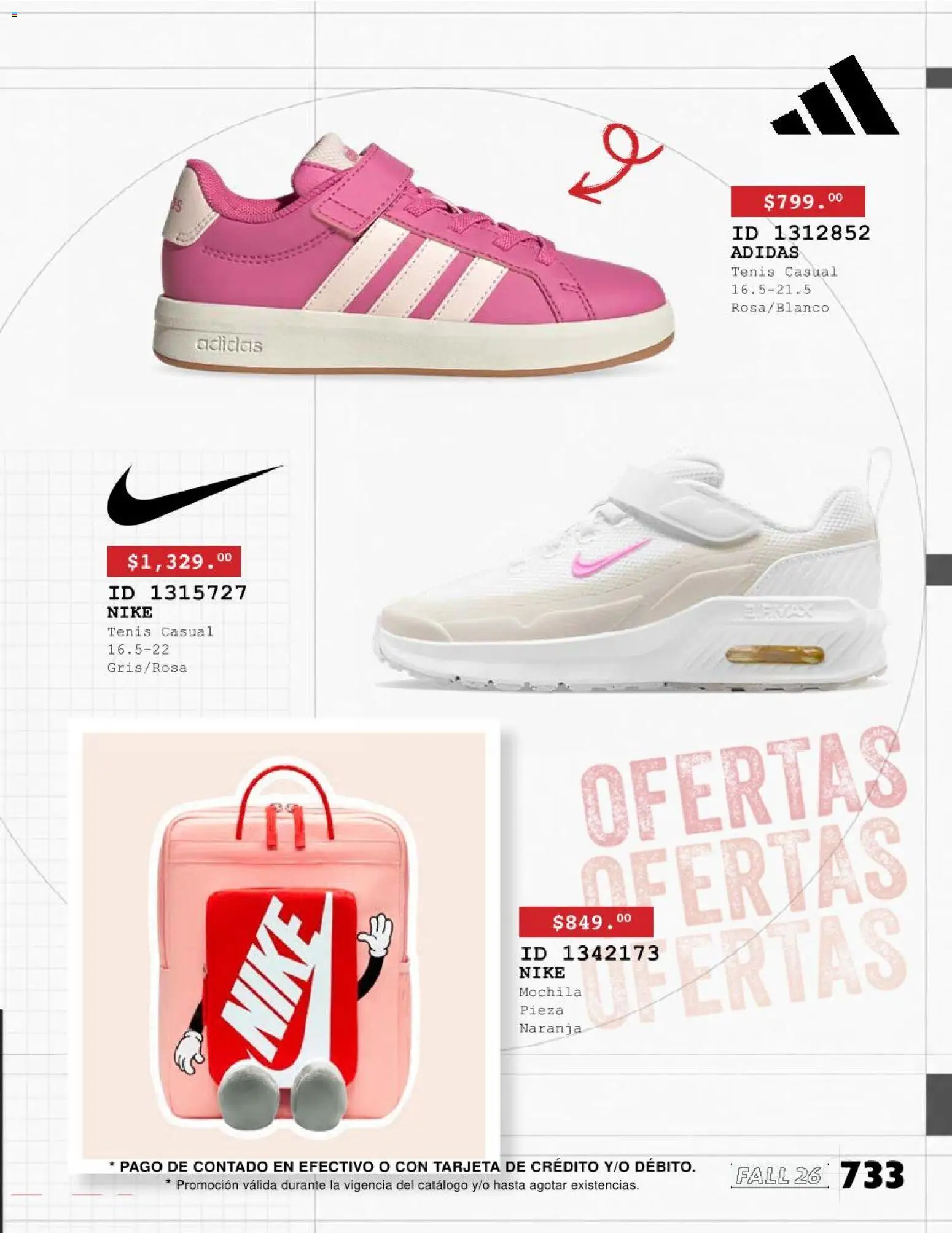 Nuevas ofertas de Price Shoes válidas en toda la República Mexicana desde el 17/08/2026. ¡Encuentra las mejores ofertas en Price Shoes catálogo Ofertas! | Página: 69 | Productos: Tenis, Mochila