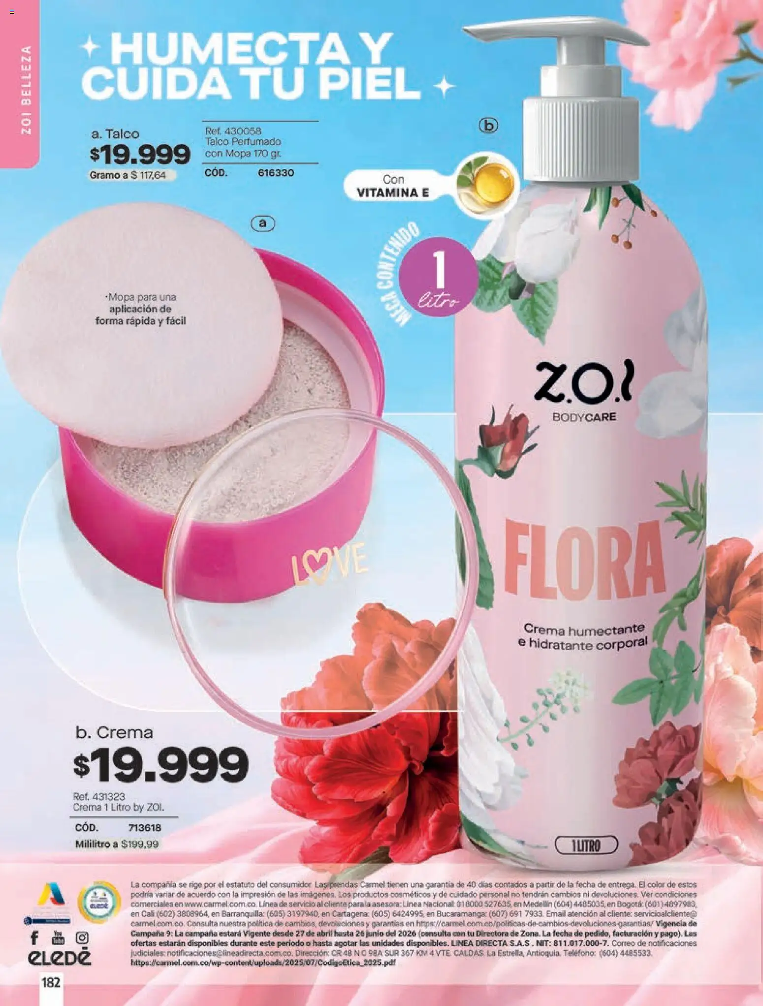 Pacifika revista - valida desde el 03.06.2026 | Página: 183 | Productos: Crema, Teléfono