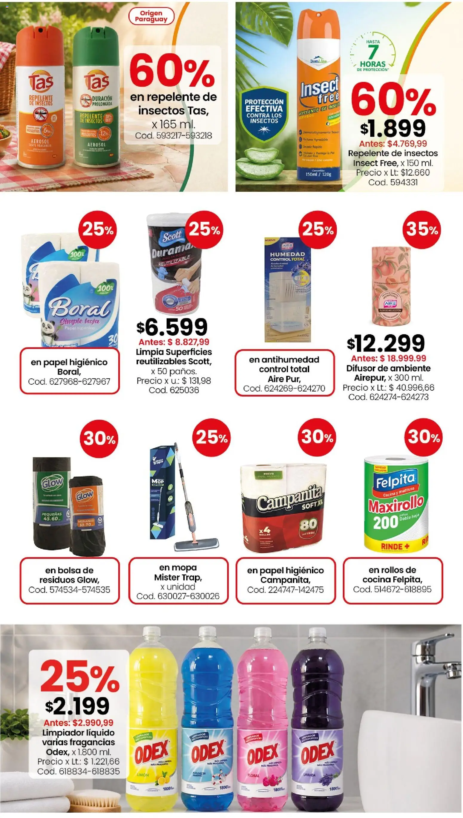 Coto - Perfumería y limpieza │ válido desde el 10/08/2026 | Página: 3 | Productos: Repelente, Mopa, Perfume, Limón