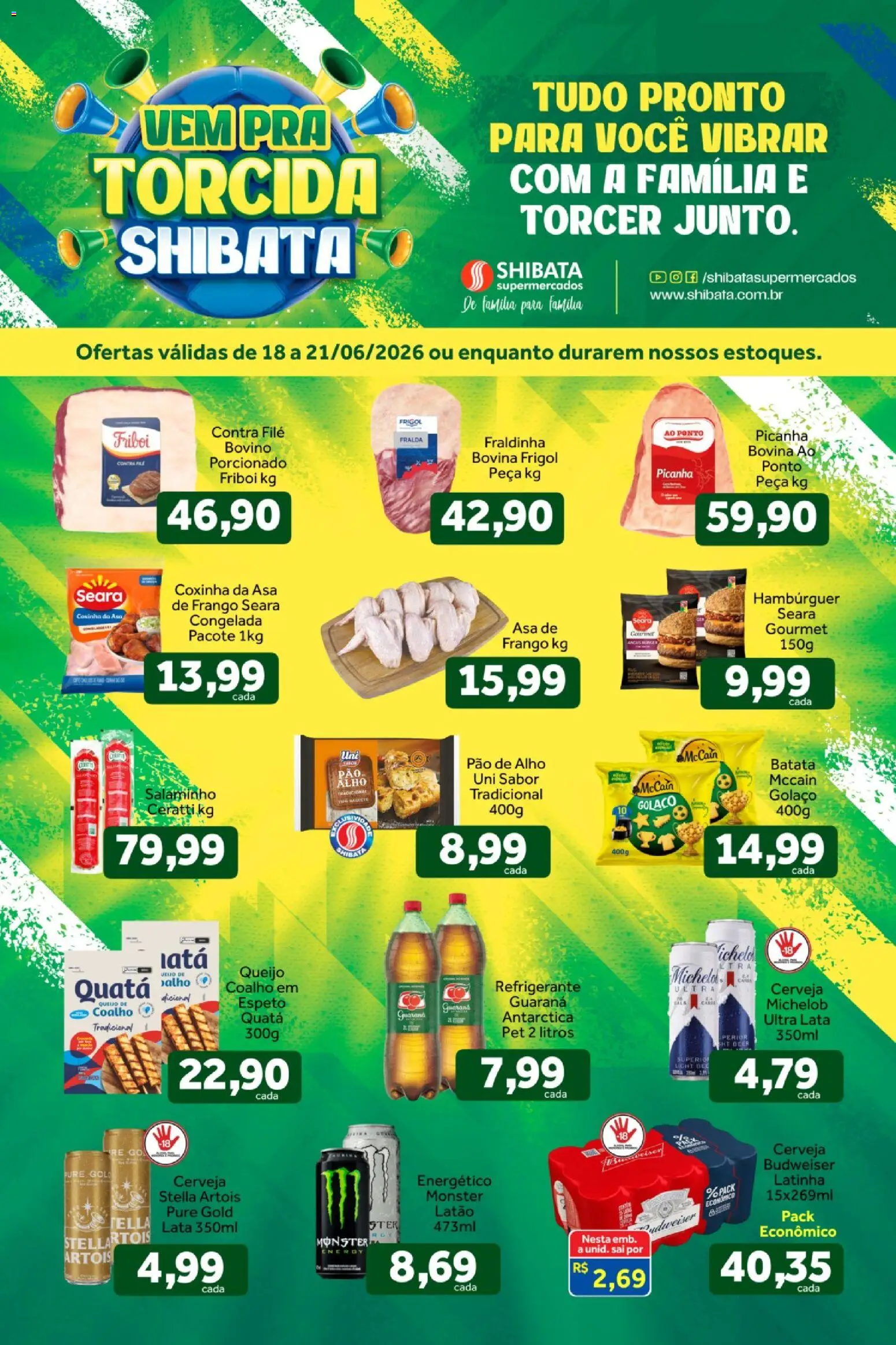 Shibata Folheto - válido de 18.06.2026 | Página: 1